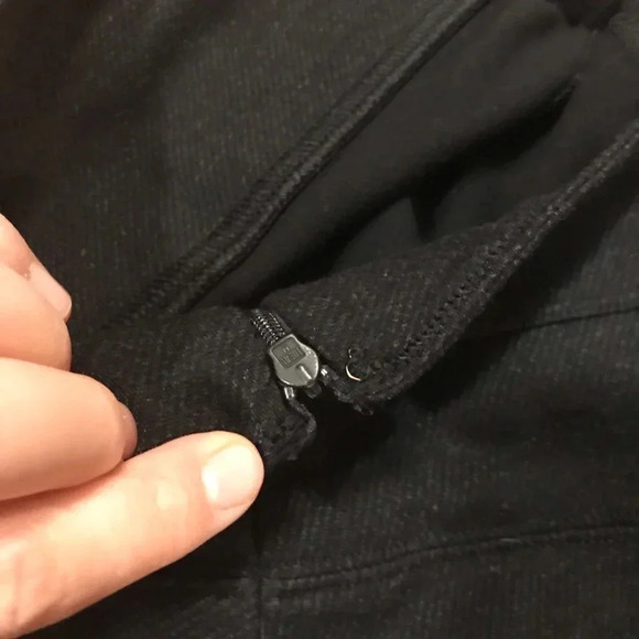 Athleta Flared Skirt Black Back Pocket - Picture 7 of 10